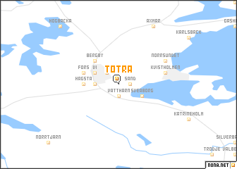 map of Totra