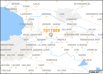 map of Tottarp