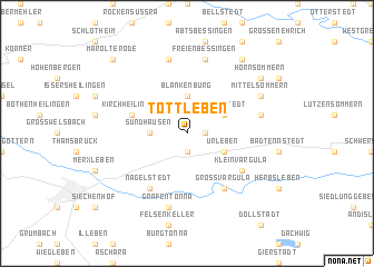 map of Tottleben