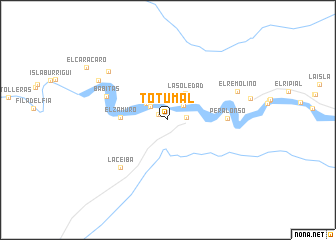 map of Totumal