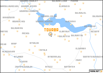 map of Touaba