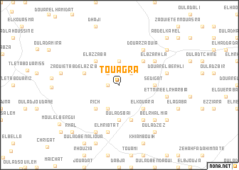 map of Touagra