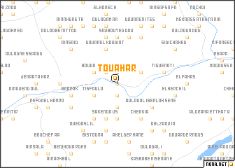 map of Touahar