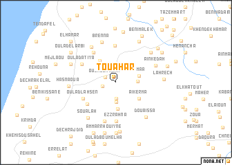 map of Touahar