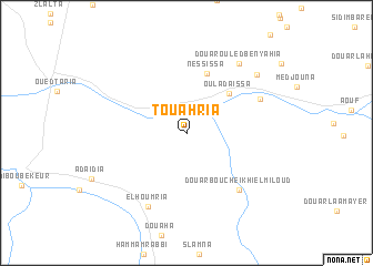 map of Touahria