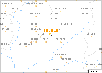 map of Touala