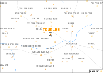 map of Toualeb