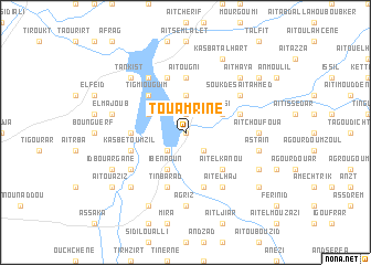 map of Touamrine