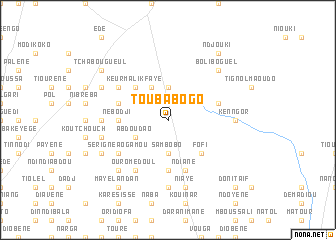 map of Touba Bogo