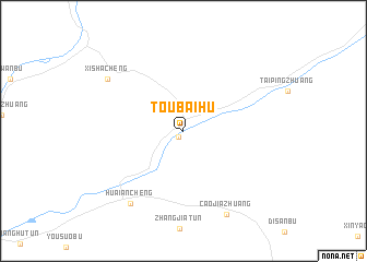 map of Toubaihu