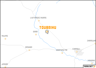 map of Toubaihu