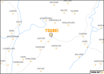 map of Toubei