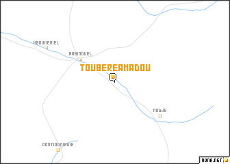 map of Toubéré Amadou