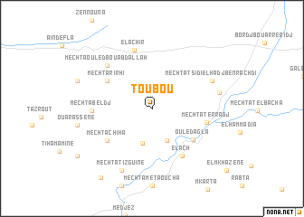 map of Toubou