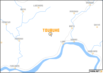 map of Toubuhe