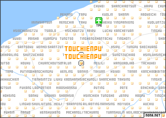 map of T\