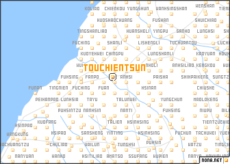 map of T\