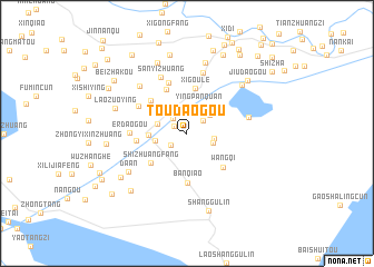 map of Toudaogou