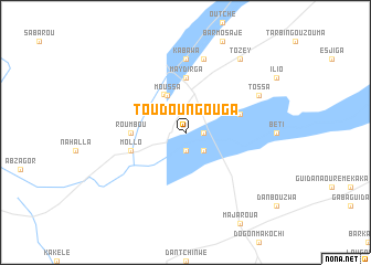 map of Toudoun Gouga