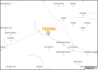 map of Toudou