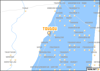 map of Toudou