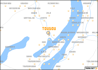 map of Toudou