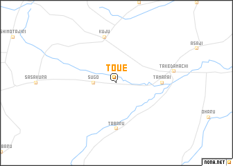 map of Toue