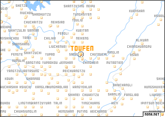 map of T\