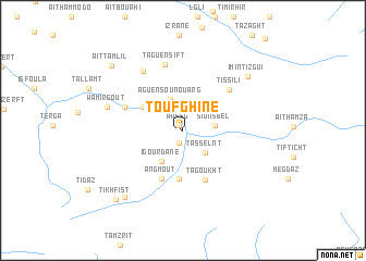 map of Toufghine