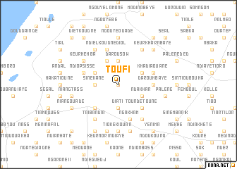 map of Toufi