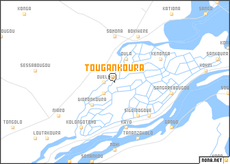map of Tougankoura
