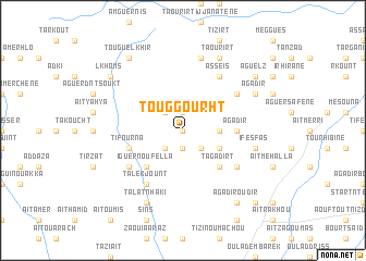 map of Touggourht