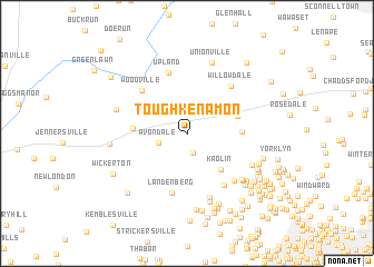 map of Toughkenamon