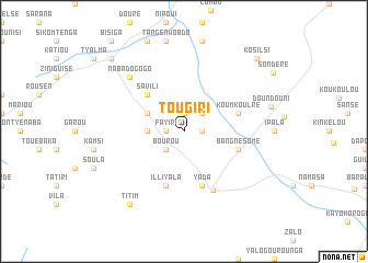 map of Tougiri