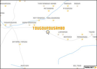 map of Tougourousambo