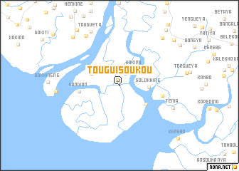 map of Touguisoukou