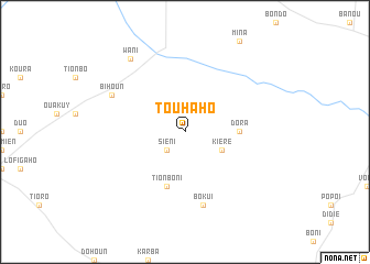 map of Touhaho