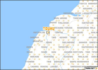 map of T\