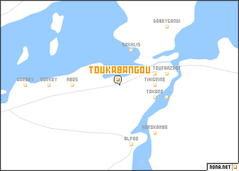 map of Toukabangou