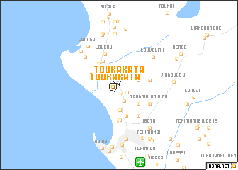 map of Toukakata