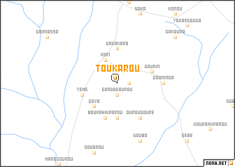 map of Toukarou