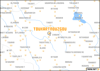 map of Toukart Nouzgou