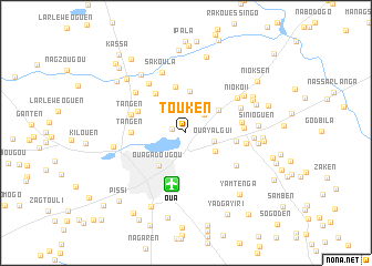 map of Touken