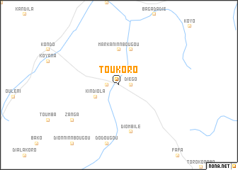 map of Toukoro