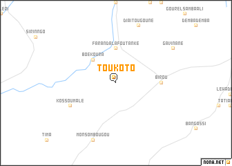 map of Toukoto