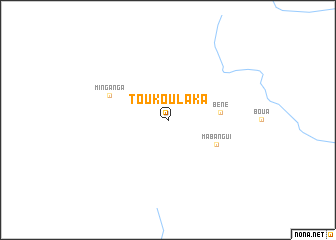 map of Toukoulaka