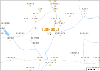 map of Toukouli