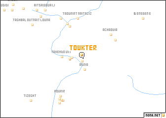 map of Toukter