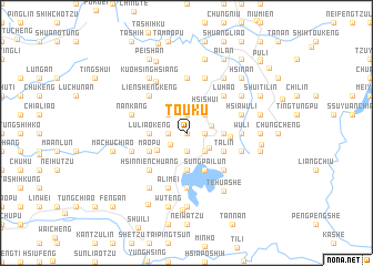 map of T\