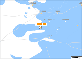 map of Toulal